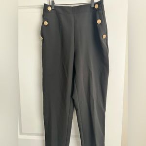 Long Zara button pants